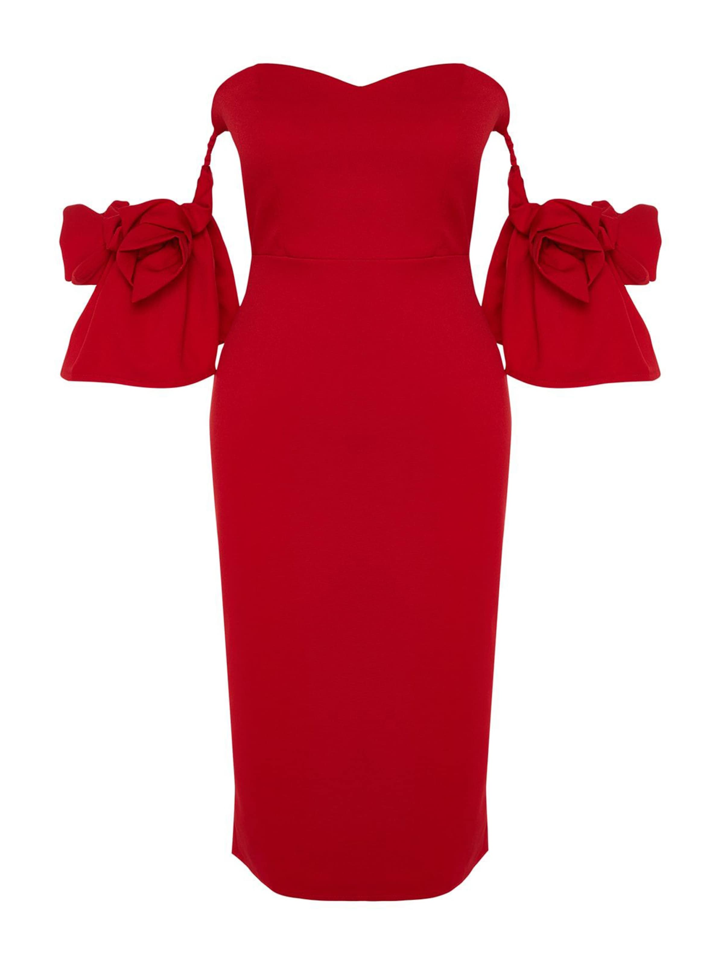 Trendyol Kokteilikleit, värv punane: eest vaates