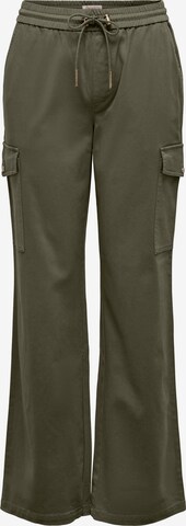 ONLY Regular Cargo trousers 'MAREE' in Green: front