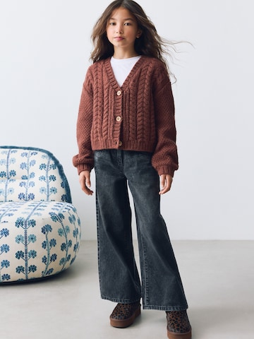 Next Широки крачоли Дънки в черно