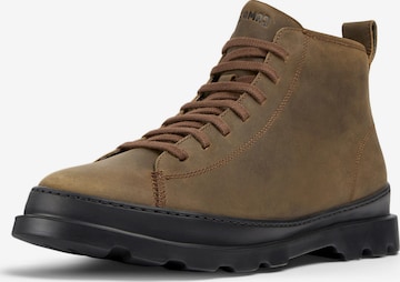 CAMPER Lace-Up Boots 'Brutus' in Brown: front