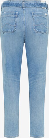 MUSTANG Tapered Hose 'Charlotte' in Blau