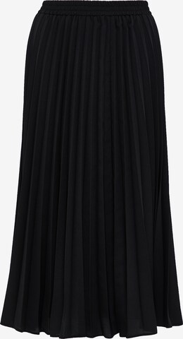 Threadbare Skirt 'Cucumber' in Black: front