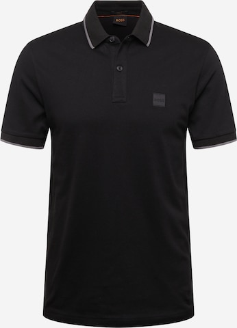 T-Shirt 'Passertip' BOSS en noir : devant