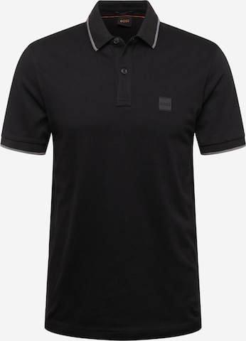 BOSS Orange Shirt 'Passertip' in Black: front