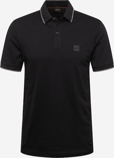 BOSS T-Shirt 'Passertip' en gris clair / noir, Vue avec produit