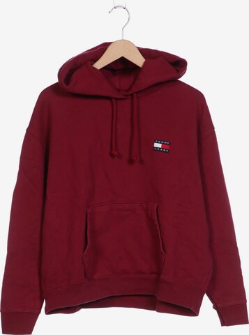 Tommy Jeans Sweatshirt & Zip-Up Hoodie in XL in Red: front