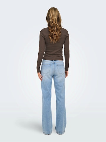 ONLY Shirt 'ONLVAL' in Braun