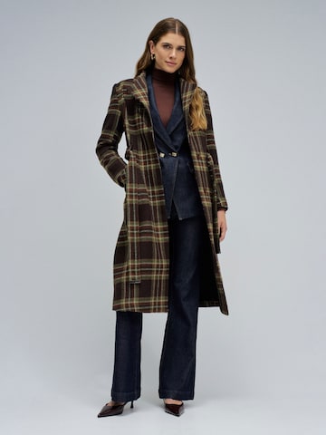 Manteau d’hiver Salsa Jeans en marron : devant