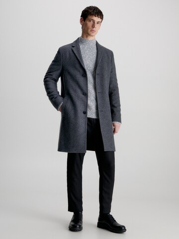 Calvin Klein Between-Seasons Coat in Grey