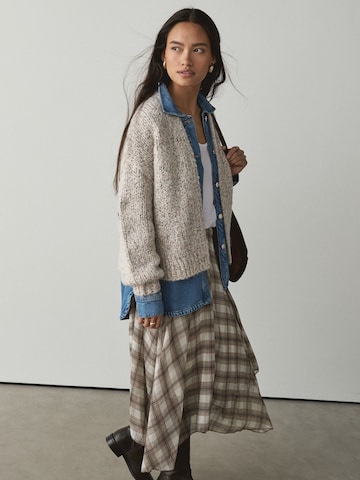 Next - Casaco de malha oversized em bege