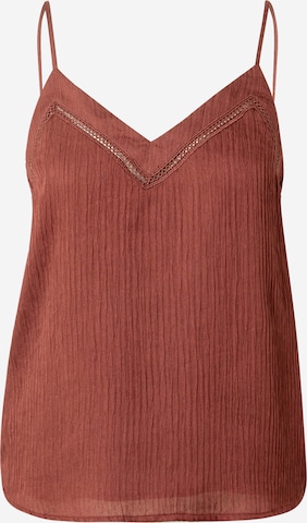 ABOUT YOU Top 'Nia' in Brown: front