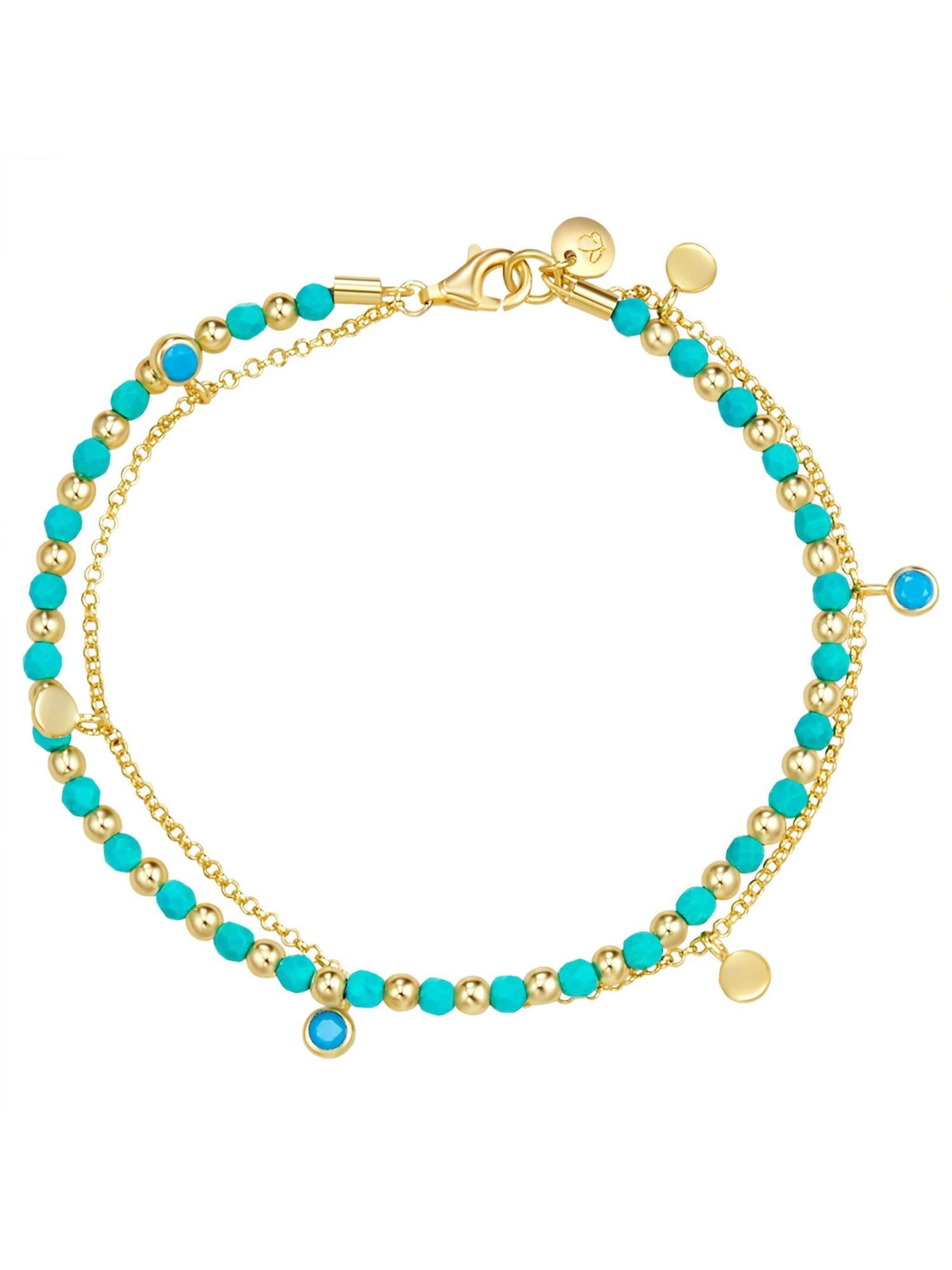 Glanzstücke München Armband in Gold: Vorderseite