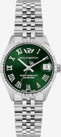Philip Watch Analoguhr in Silber: Vorderseite