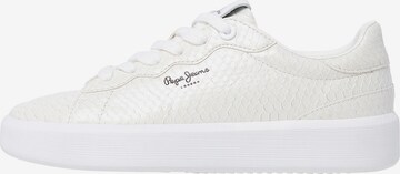 Pepe Jeans Sneakers ' DOBBIE FENIX ' in White: front