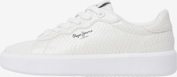 Pepe Jeans Sneaker  ' DOBBIE FENIX ' in Weiß: predná strana