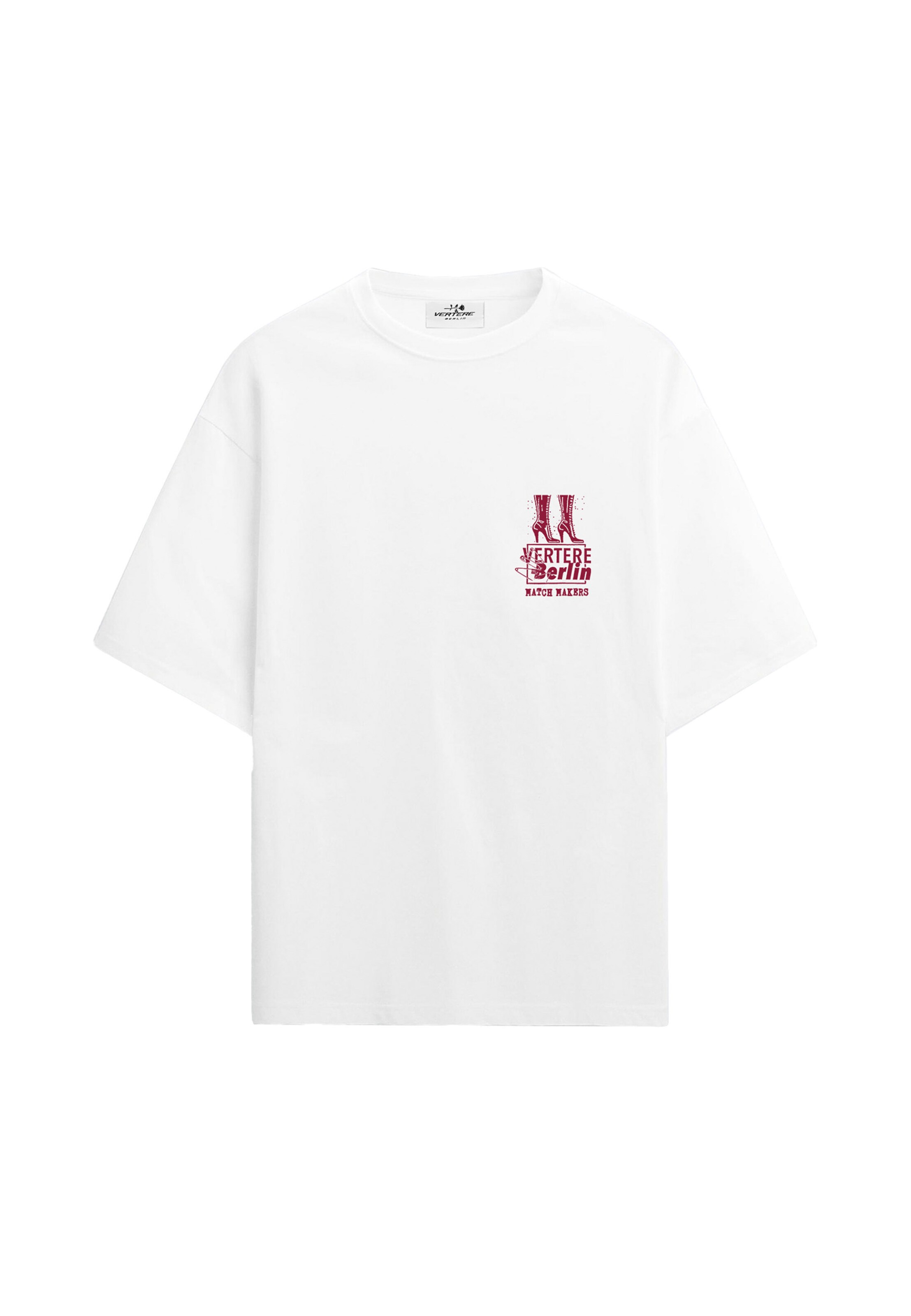 T-Shirt 'Troubles' Vertere Berlin en blanc : devant