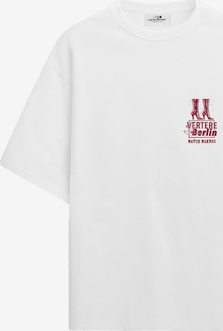 T-Shirt 'Troubles' Vertere Berlin en blanc : devant
