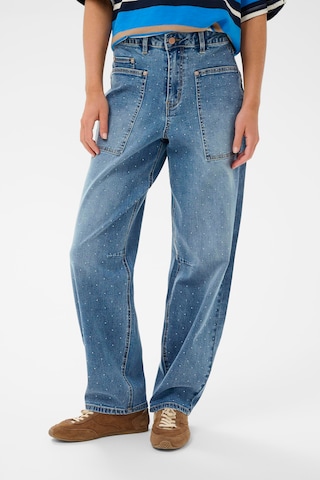 Cream Regular Jeans in Blauw: voorkant