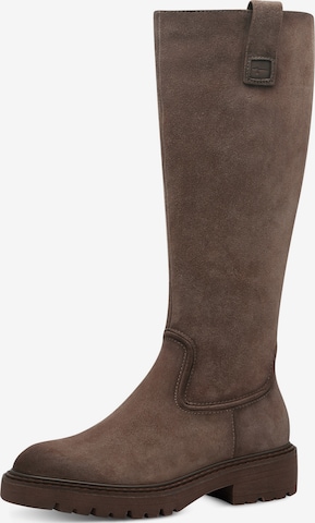 Bottes Tamaris en gris : devant