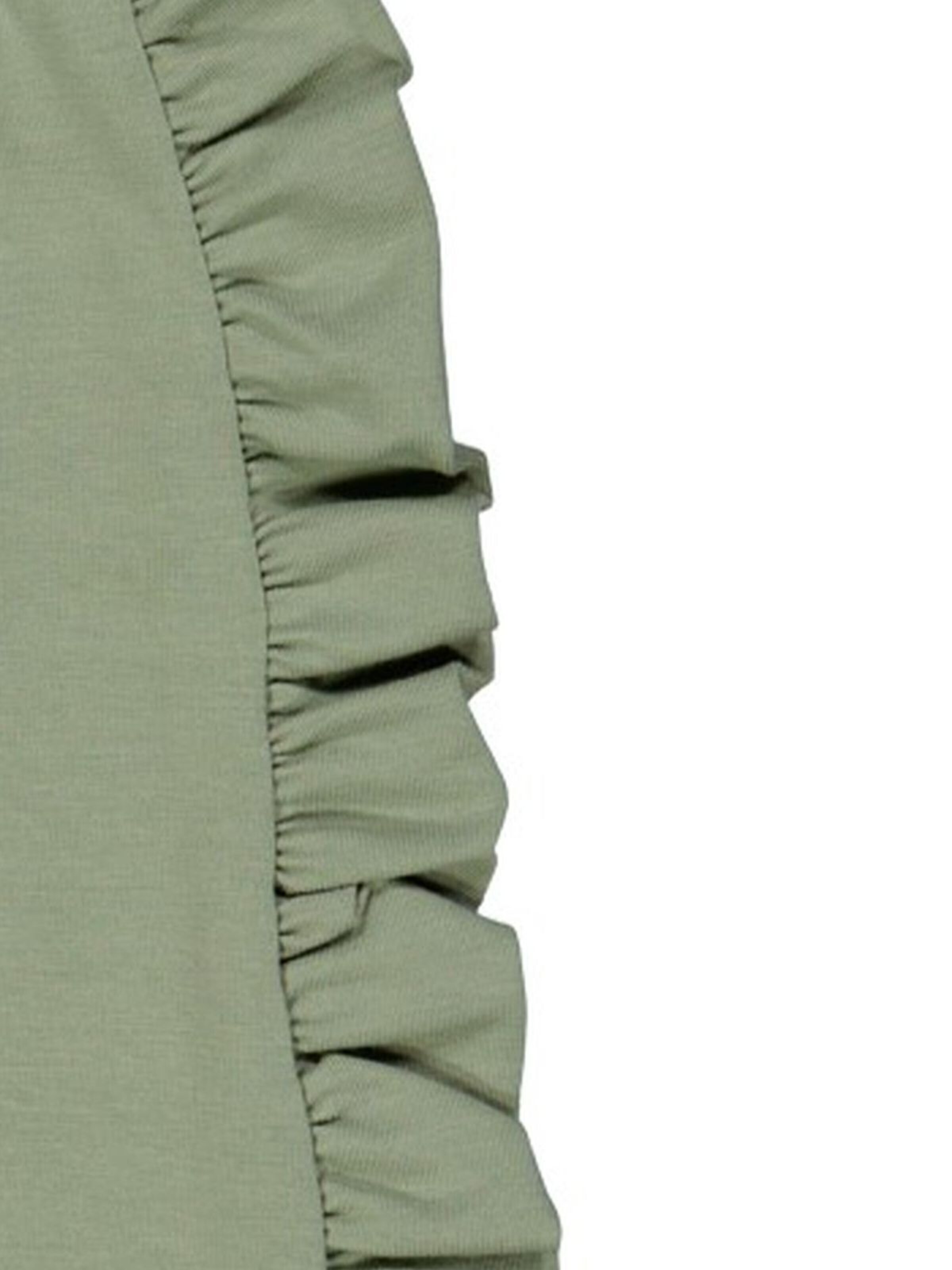 Effilé Pantalon Müsli by GREEN COTTON en vert