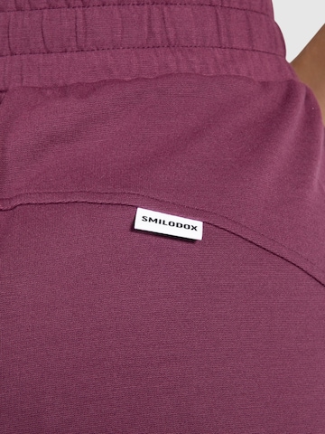 Regular Pantalon de sport 'Althea' Smilodox en violet