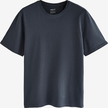 Next Shirt 'Essential' in Blue: front