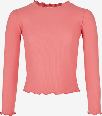 Urban Classics Shirt in Roze: voorkant