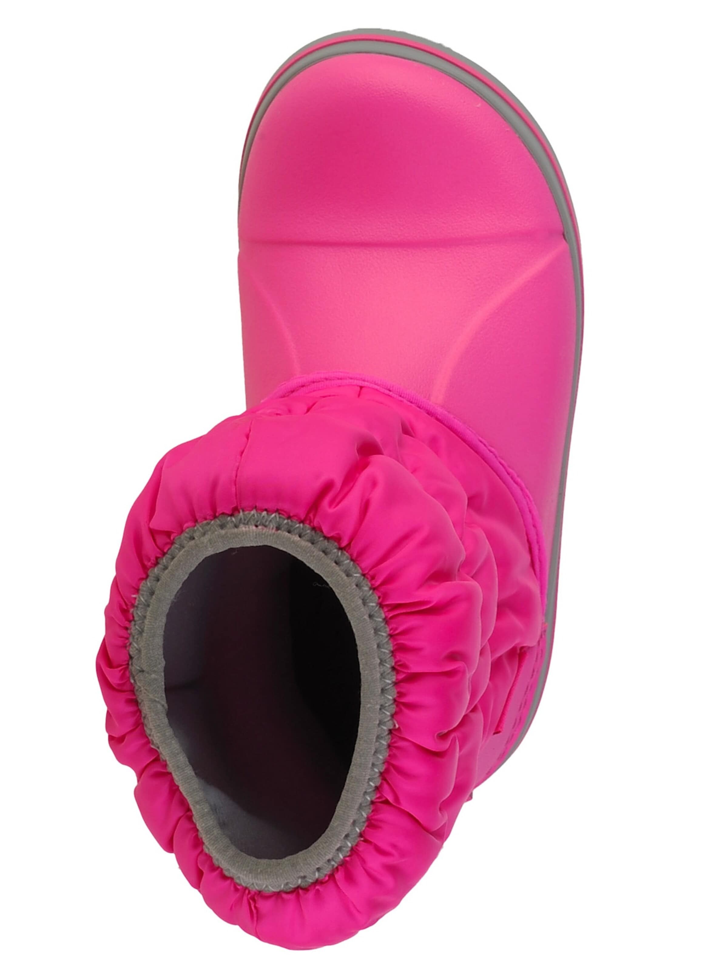 Bottes 'Crocs Winter Puff Boot Kids' Crocs en rose