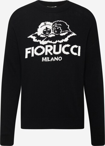 Pull-over Fiorucci en noir : devant