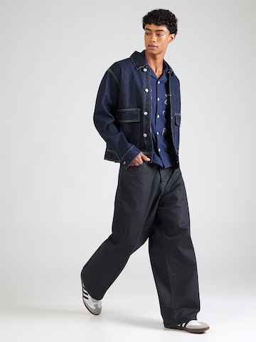 Abercrombie & Fitch Comfort Fit Πουκάμισο σε μπλε