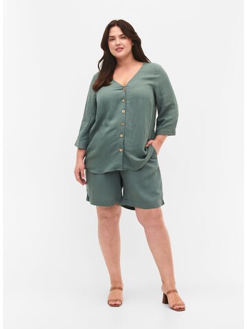 Zizzi - Blusa 'VMACY' em verde