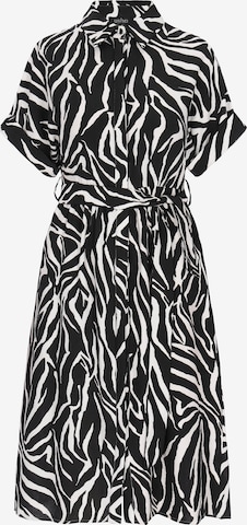 usha BLACK LABEL Blousejurk 'Classic' in Zwart: voorkant