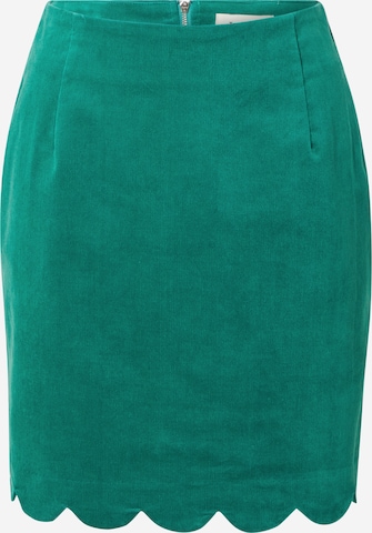 Louche Skirt 'Alicja' in Green: front