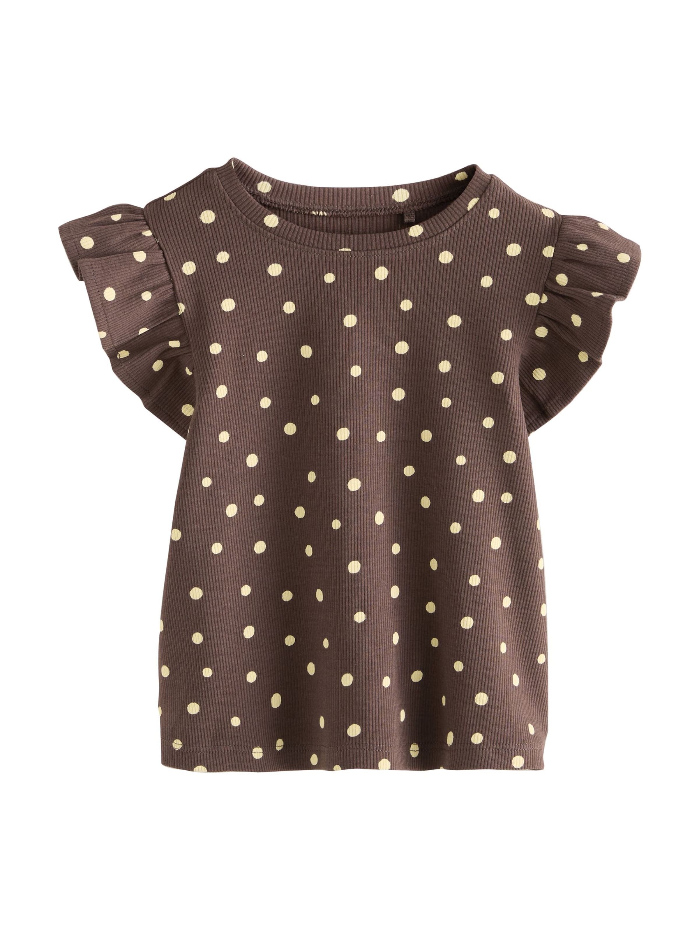 Next Футболка в Коричневый: спереди