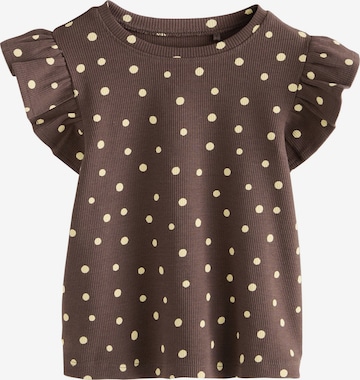 Next Тениска в кафяво: отпред