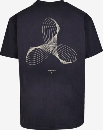 F4NT4STIC Shirt 'Geometrics' in Blauw