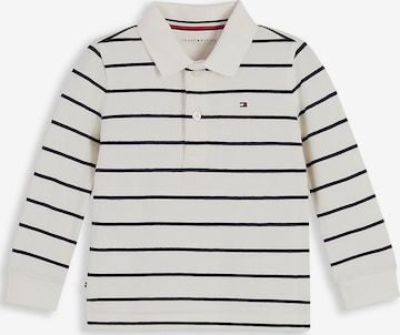 T-Shirt 'Essential' TOMMY HILFIGER en blanc : devant