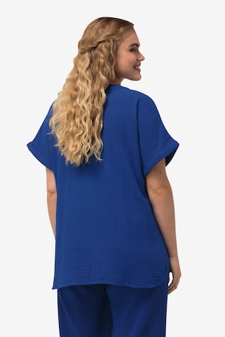 Ulla Popken Bluse in Blau