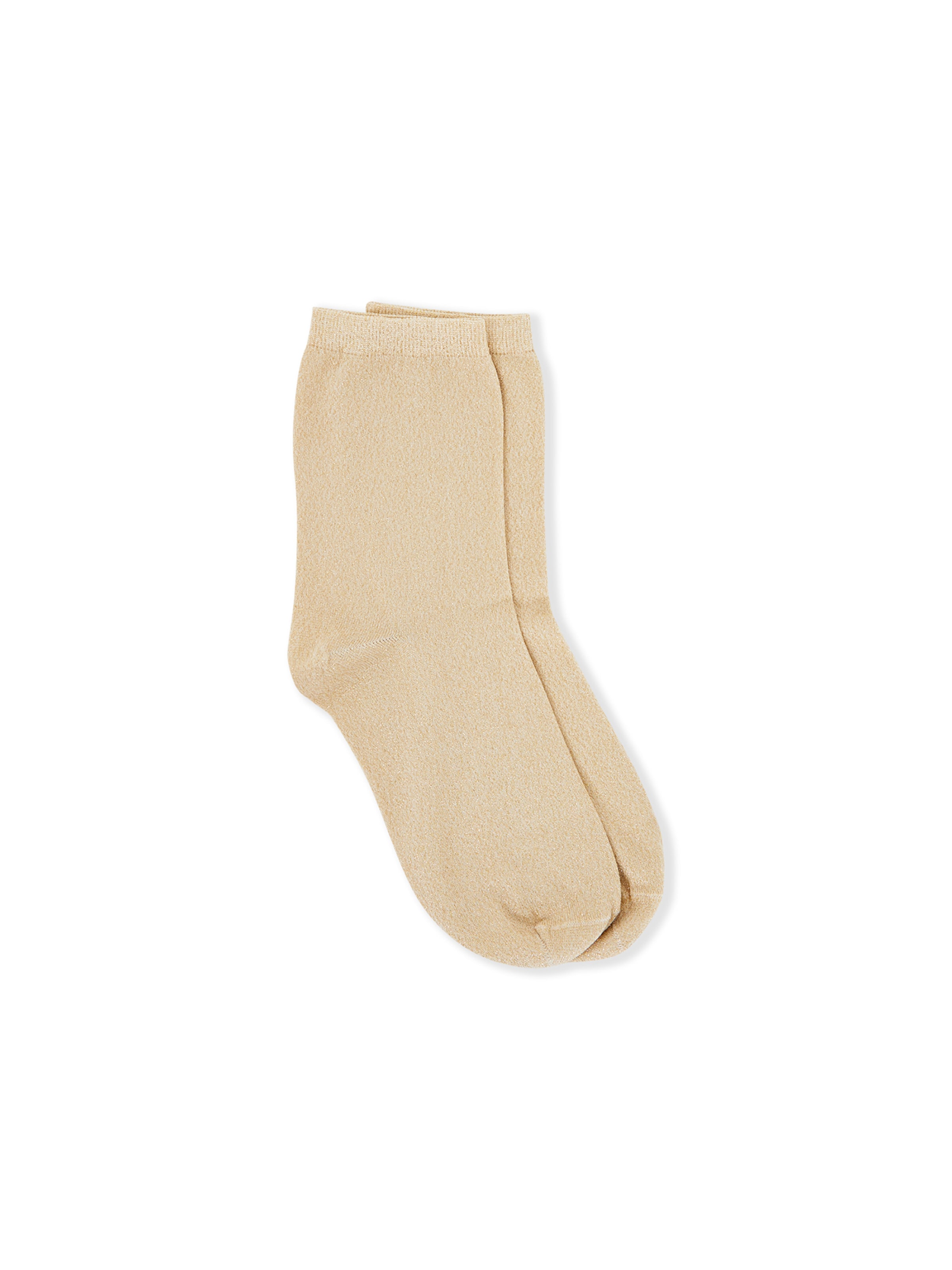 ETAM Socks 'Etincelle New' in Beige: front