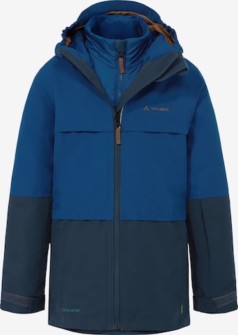 VAUDE Outdoorjas 'Snow Cup III' in Blauw: voorkant