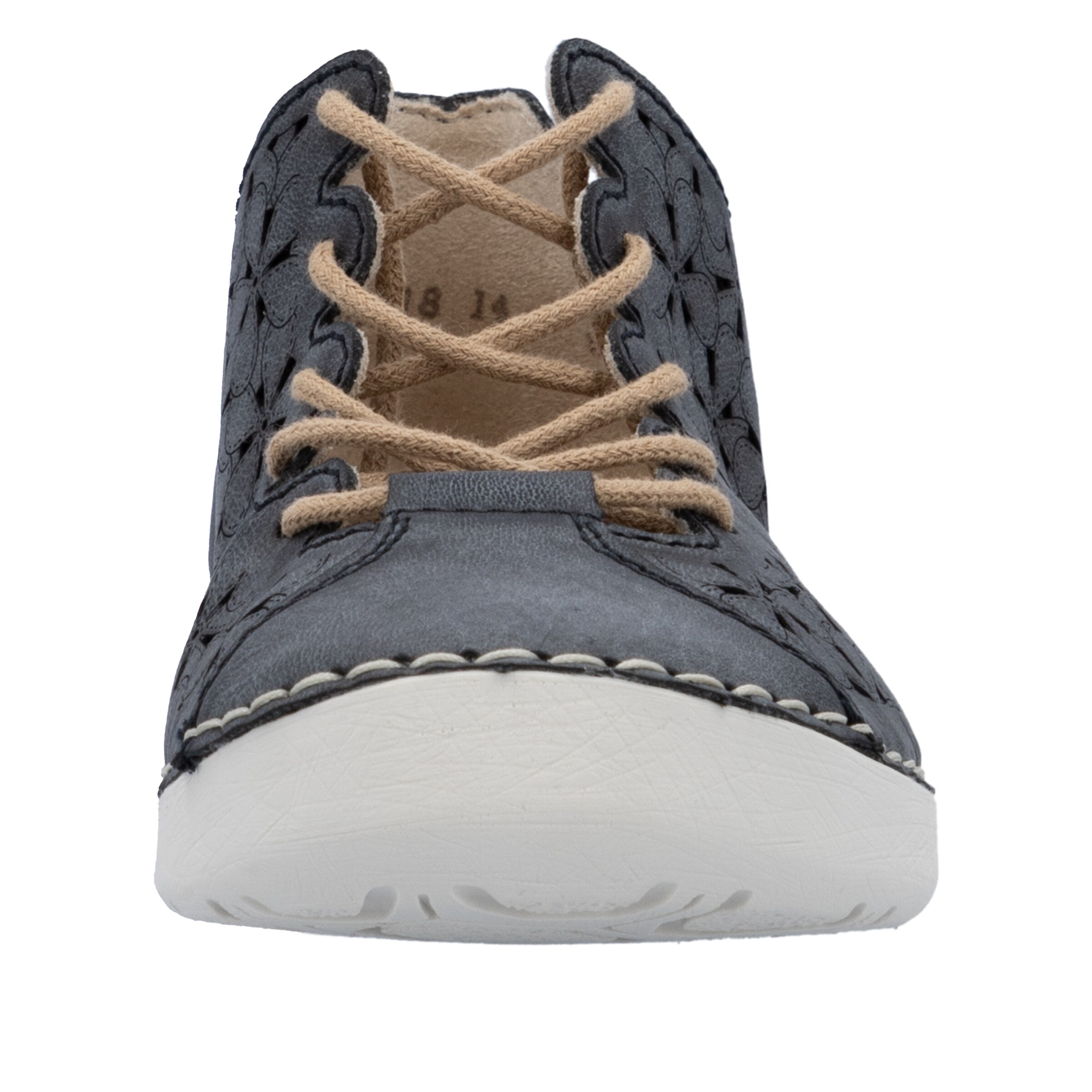 Chaussure à lacets Rieker en bleu