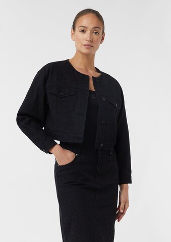 comma casual identity Jacke in Schwarz: Vorderseite