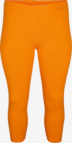 Zizzi Leggings - narancs: elől