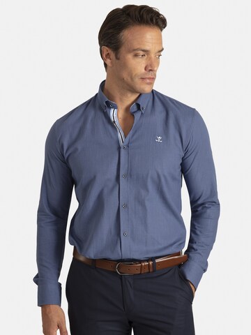 Sir Raymond Tailor Regular fit Overhemd 'Patty' in Blauw: voorkant