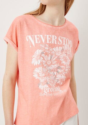 QS T-Shirt in Orange