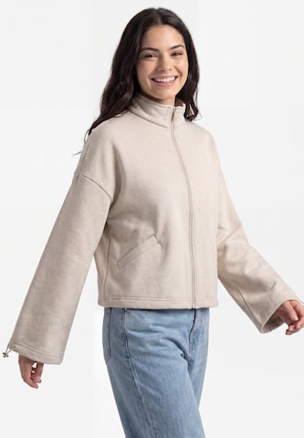 Cardigan MYMO en beige : devant