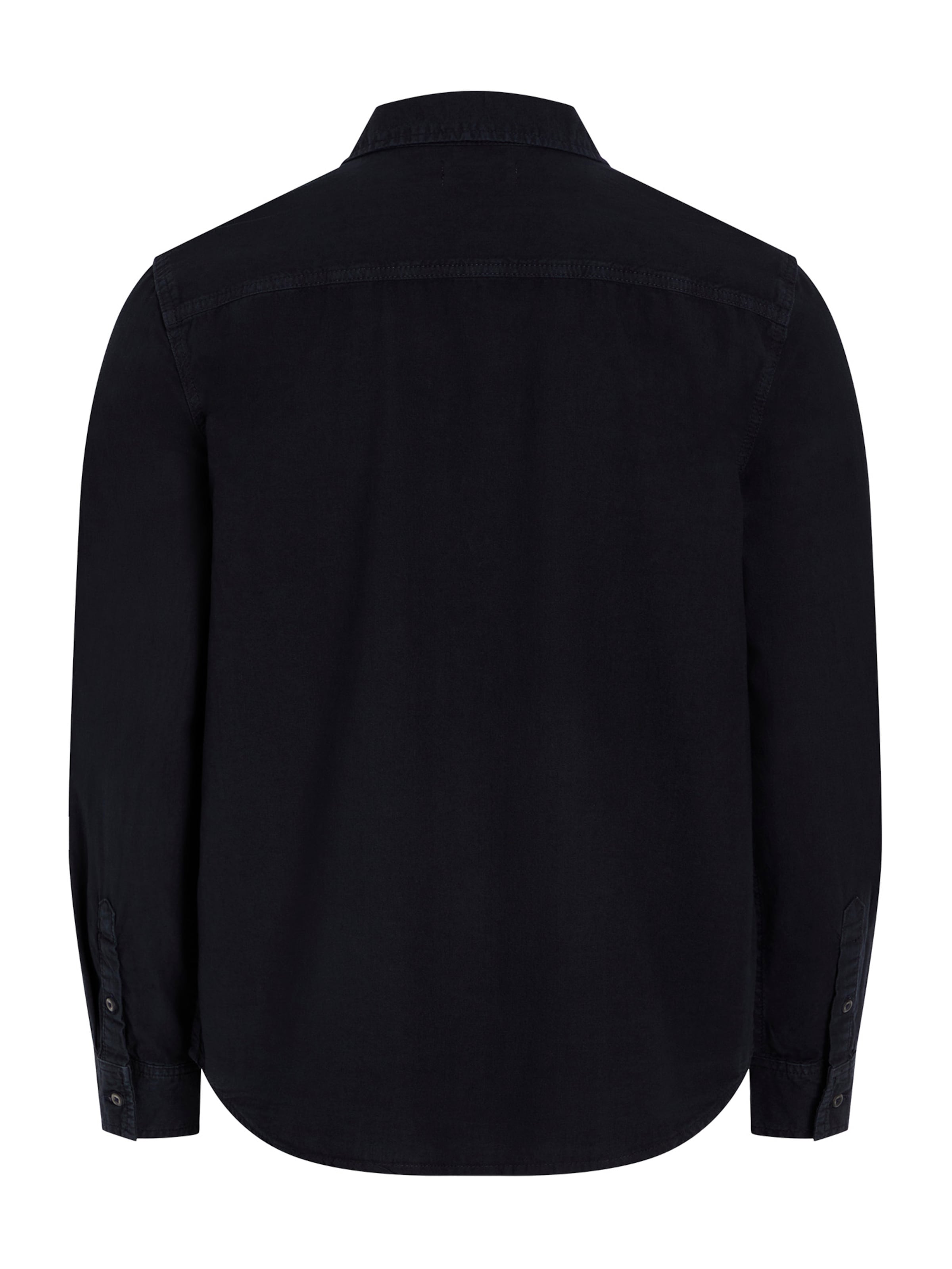 Calvin Klein Jeans Regular Fit Hemd in Schwarz
