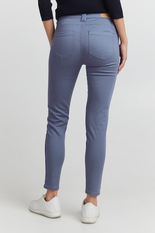 Fransa Slimfit Hose in Blau