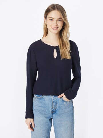 MORE & MORE Sweater in Blue: front