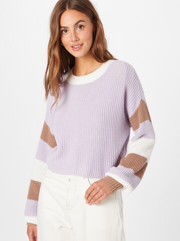 HOLLISTER - Pullover em roxo: frente